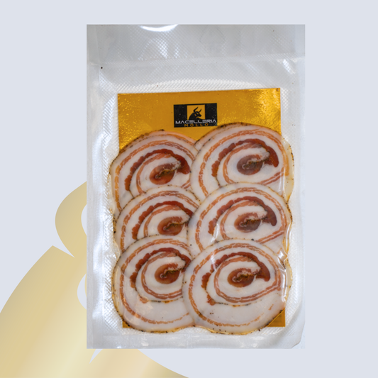 Pancetta arrotolata Tradizionale A Fette